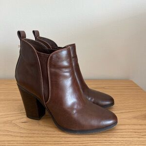 Michael Kors "Brandy" block heel booties